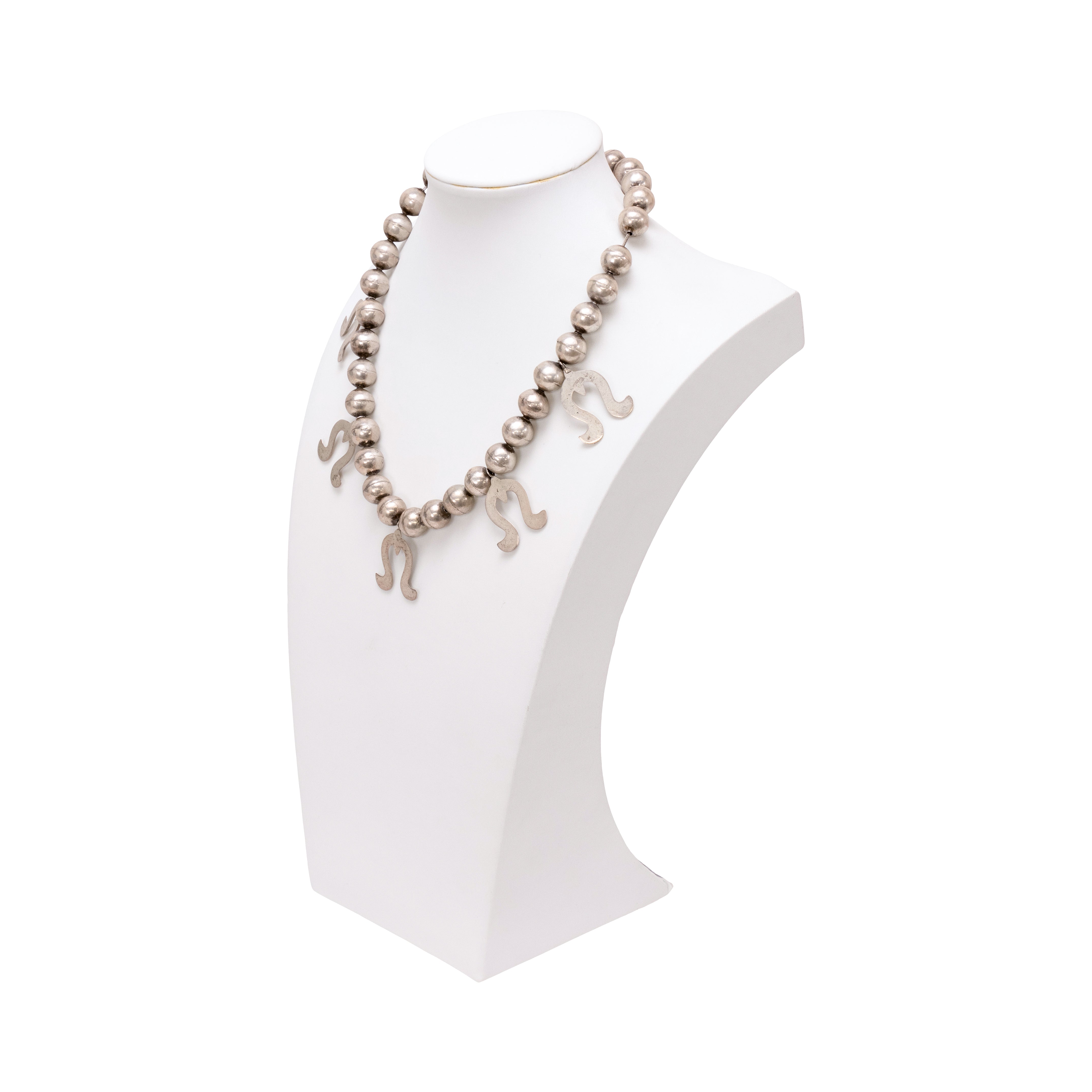 Sterling Sand Cast Necklace