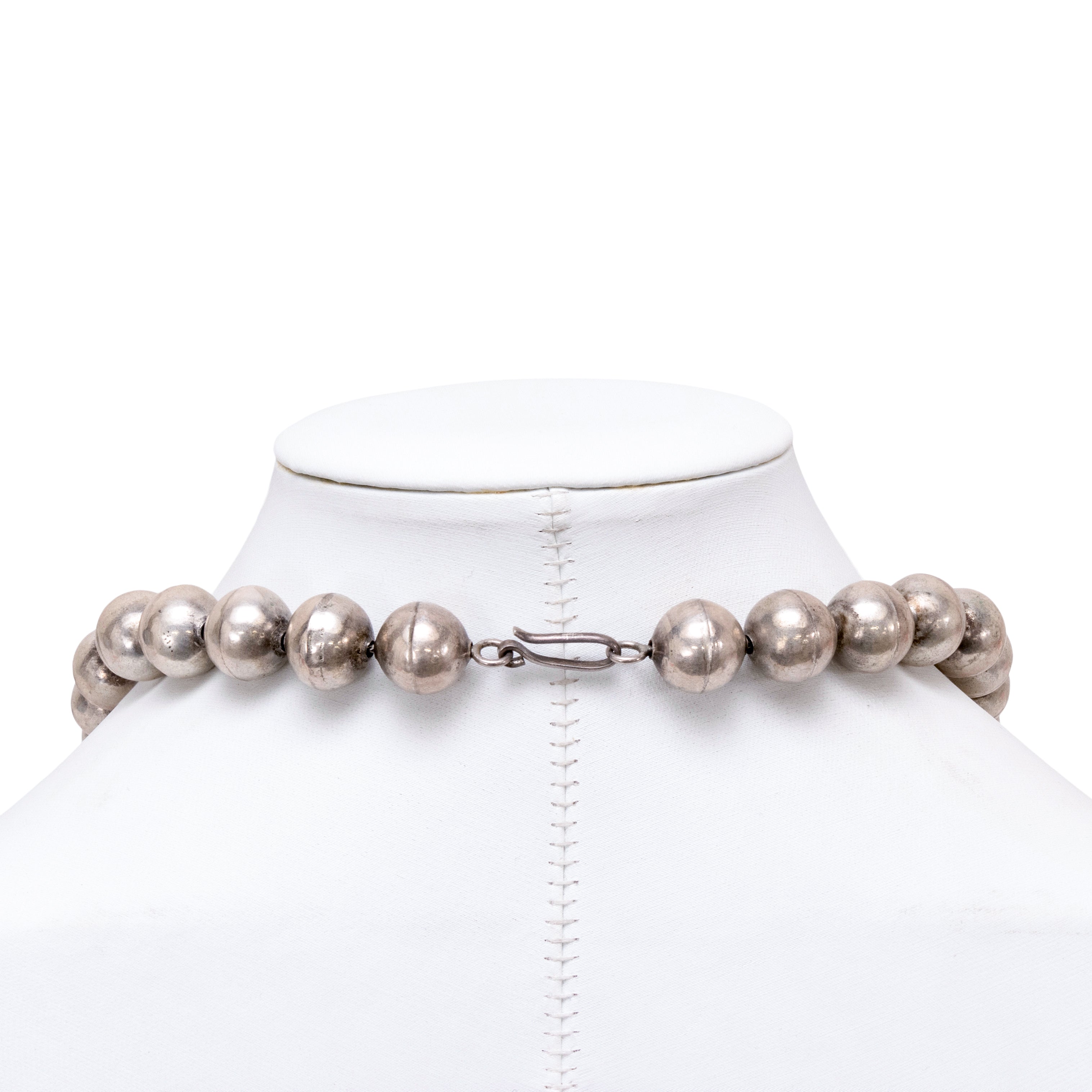 Sterling Sand Cast Necklace