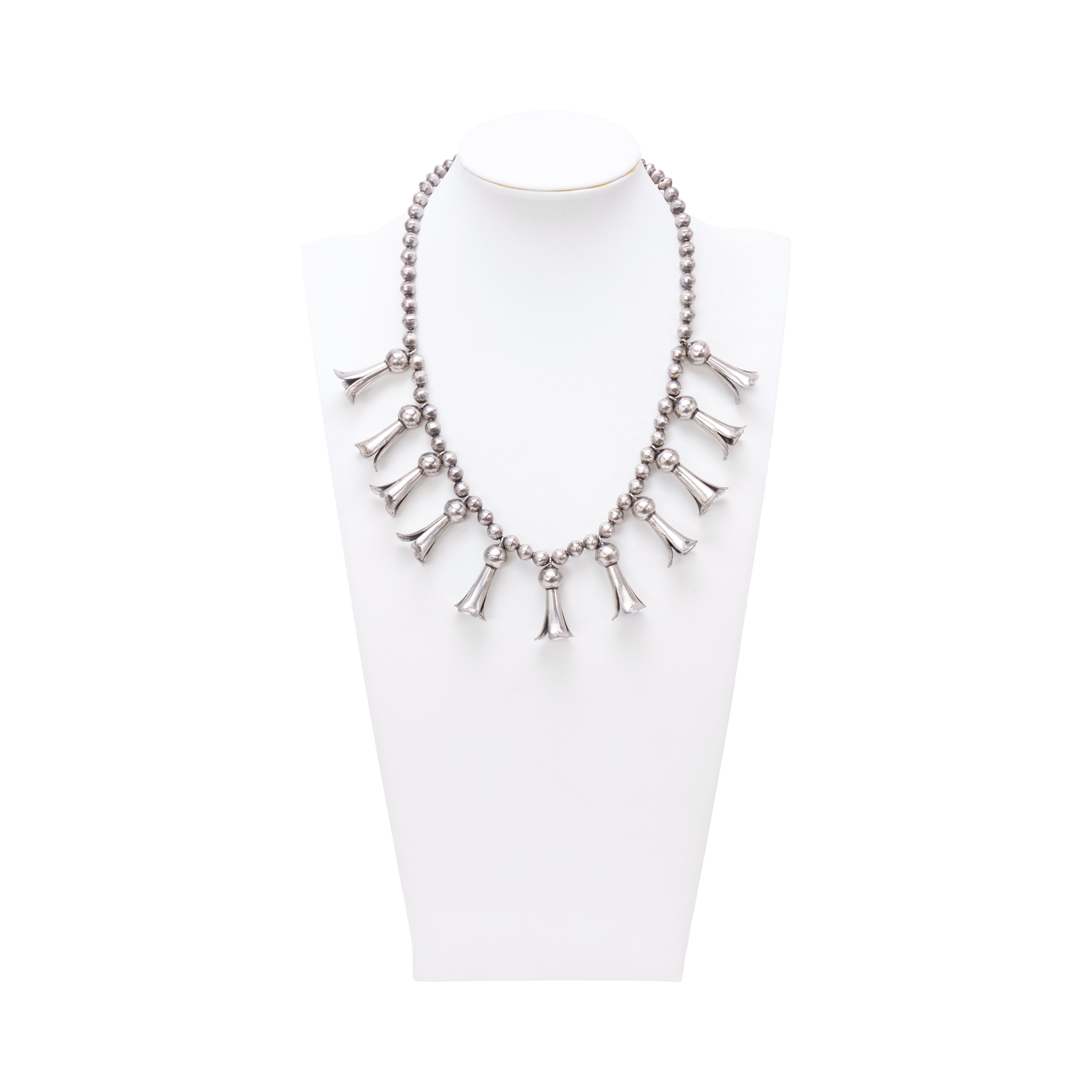 Sterling Silver Necklace and Earrings