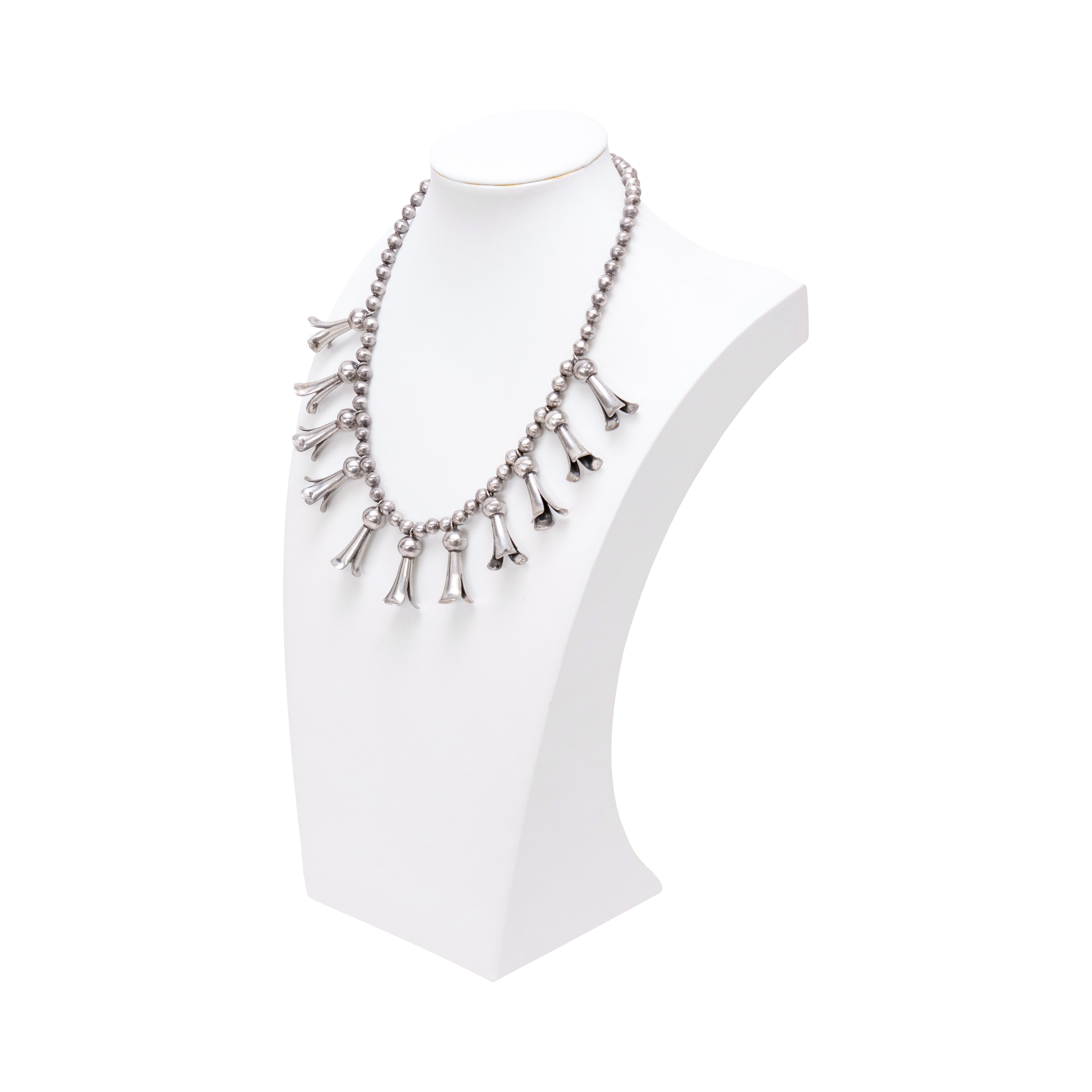 Sterling Silver Necklace and Earrings