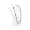 Turquoise Nugget Beaded Necklace