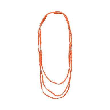 Santo Domingo Coral Necklace, Jewelry, Necklace, Native