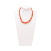 Coral Beaded Choker