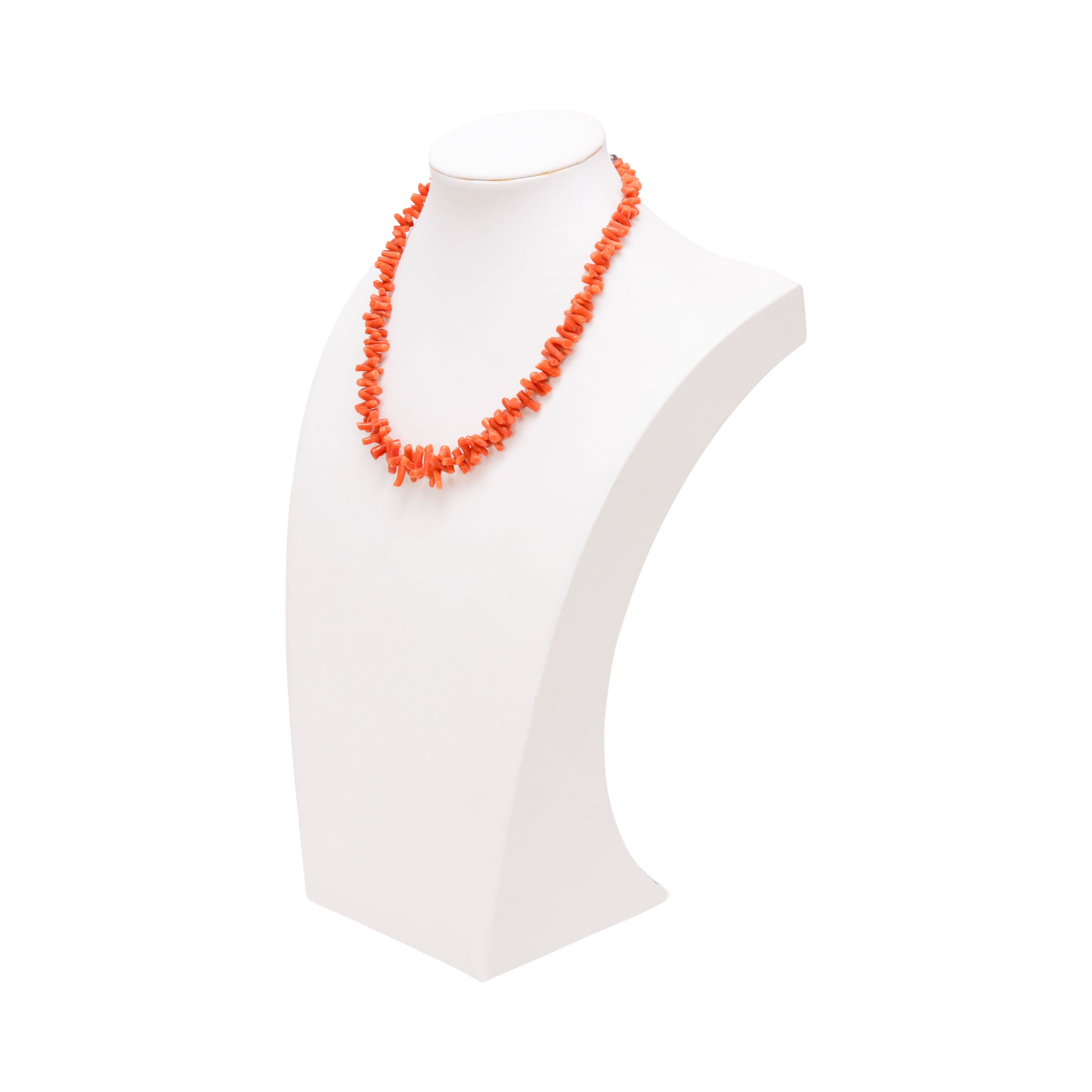 Coral Beaded Choker
