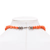 Coral Beaded Choker