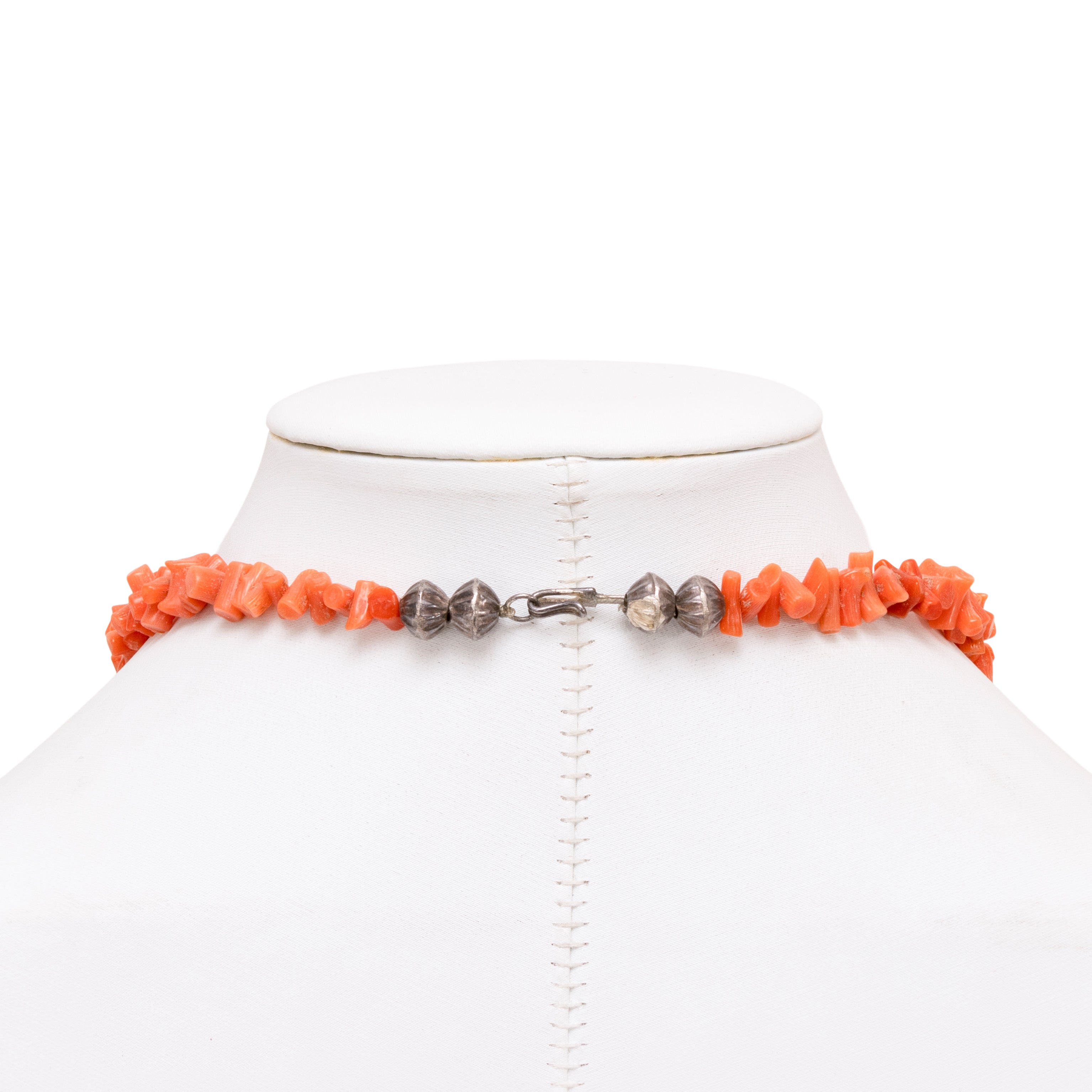 Coral Beaded Choker