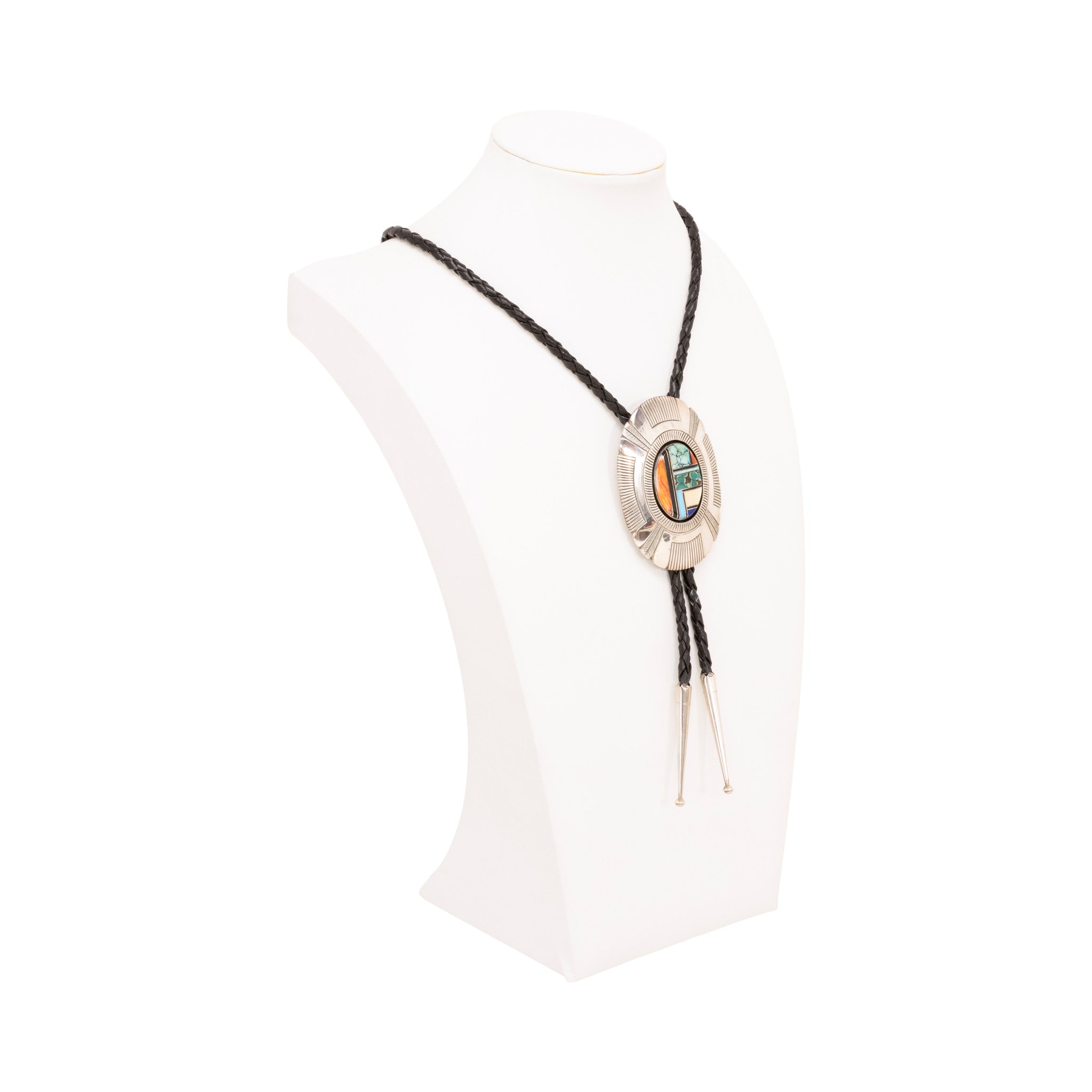 Inlaid Bolo Necktie