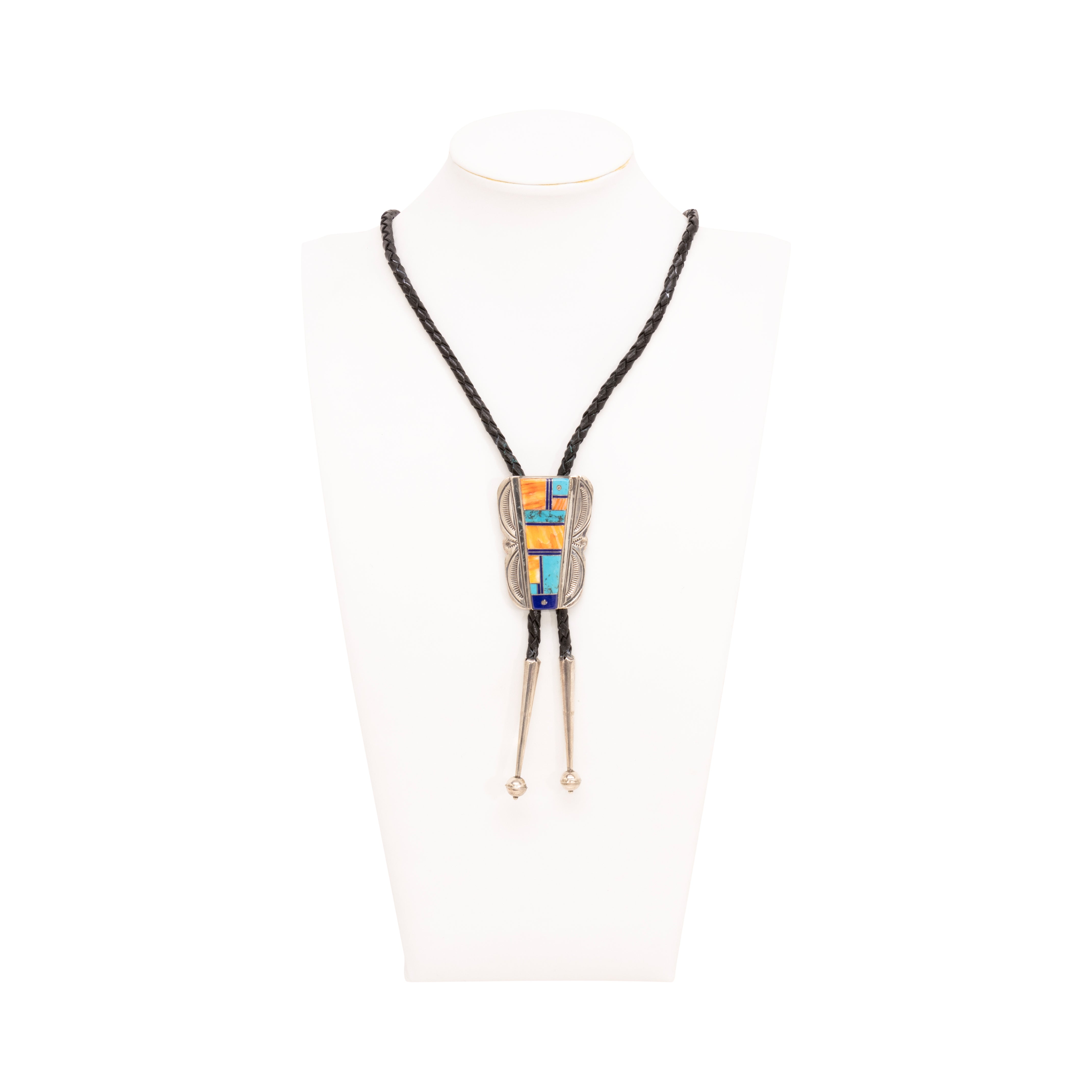 Navajo Inlaid Bolo
