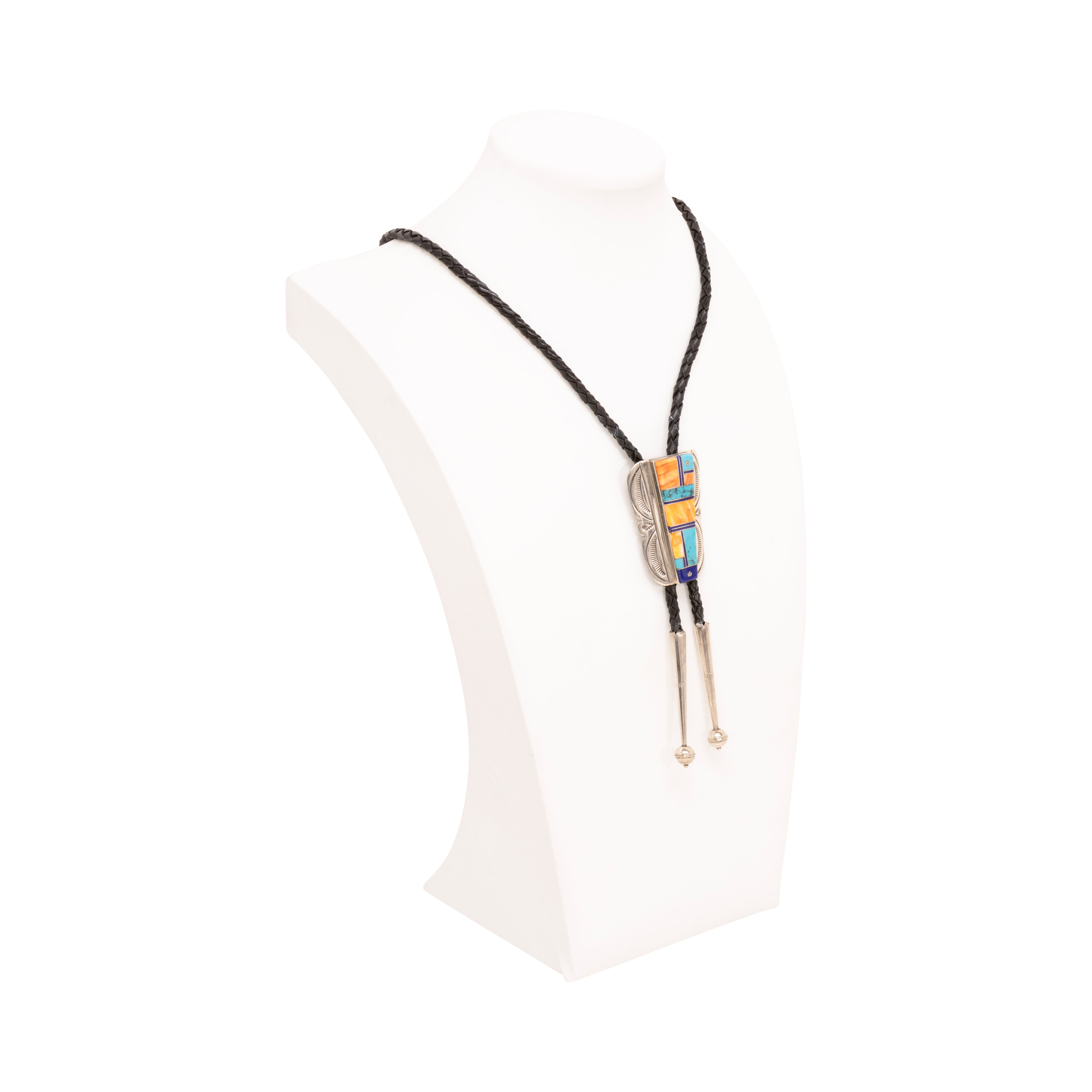 Navajo Inlaid Bolo