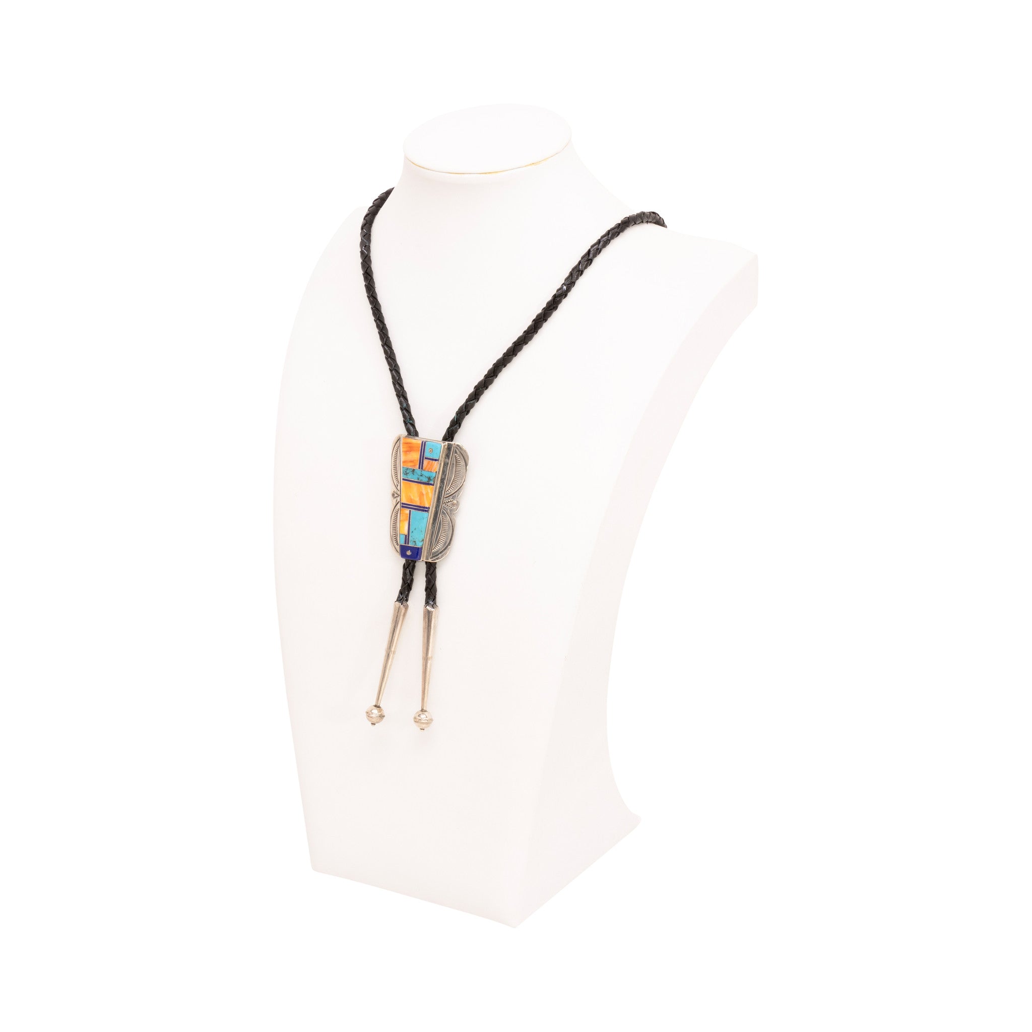 Navajo Inlaid Bolo