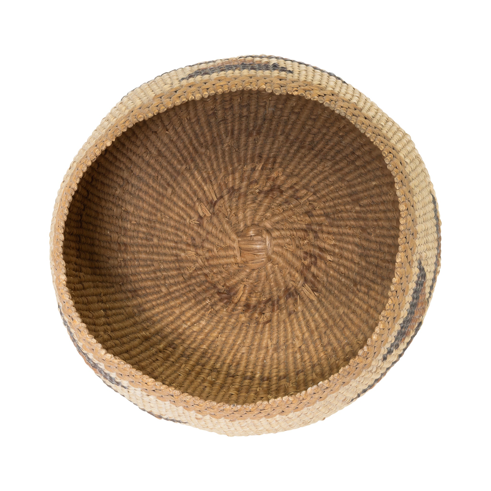 Hupa/Yurok Twine Basketry Bowl
