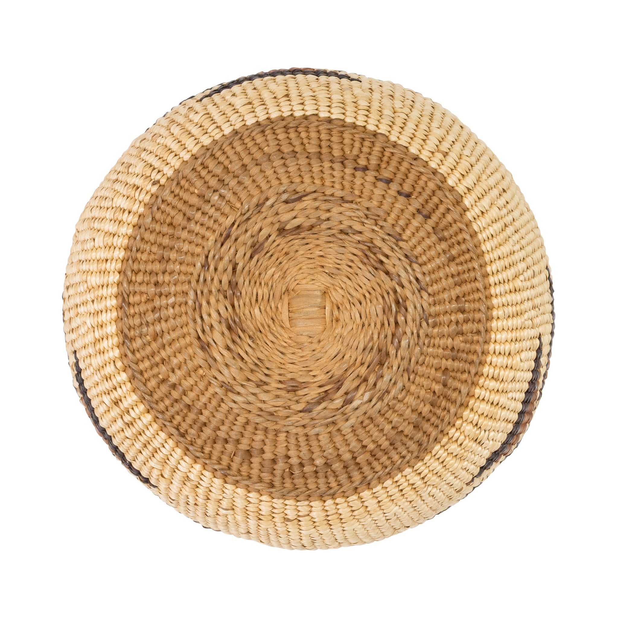 Hupa/Yurok Twine Basketry Bowl