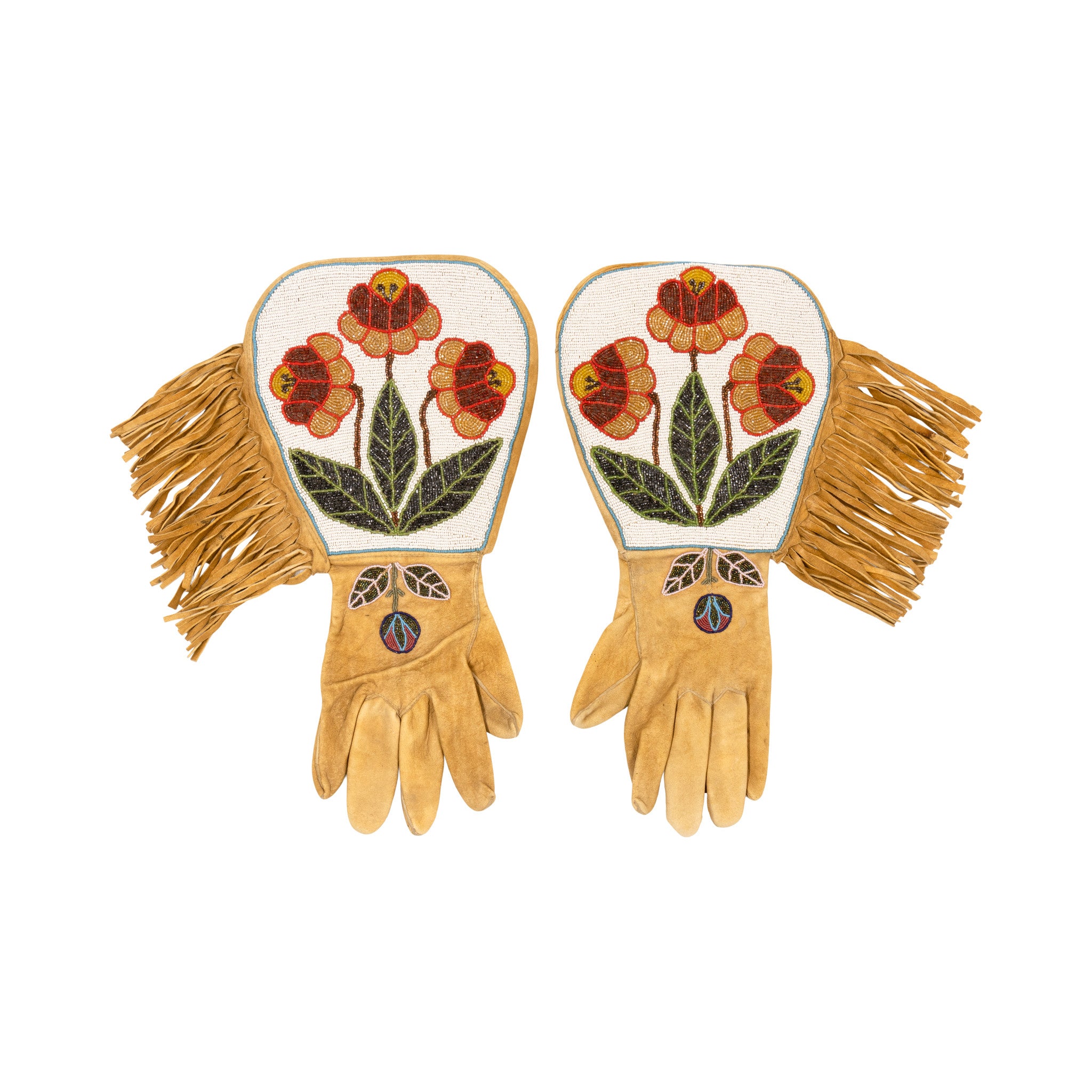 Plateau Gauntlets, Native, Garment, Gauntlets