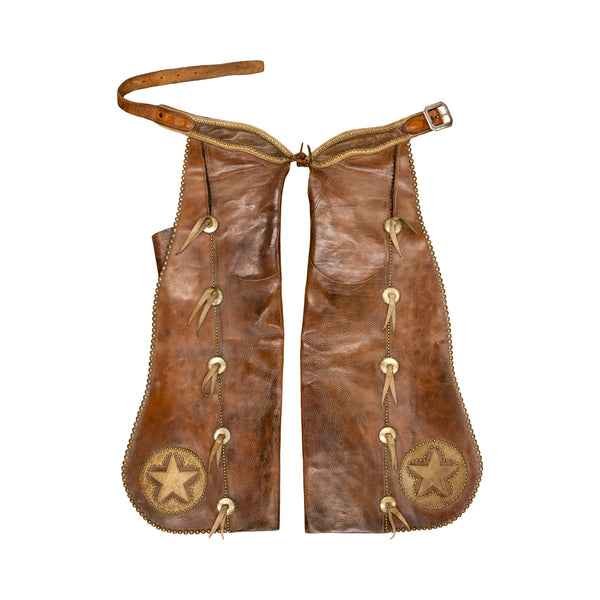 Otto Star Batwing Chaps, Western, Garment, Chaps