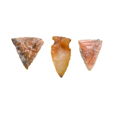 Three Coeur d'Alene Points, Native, Stone and Tools, Arrowhead