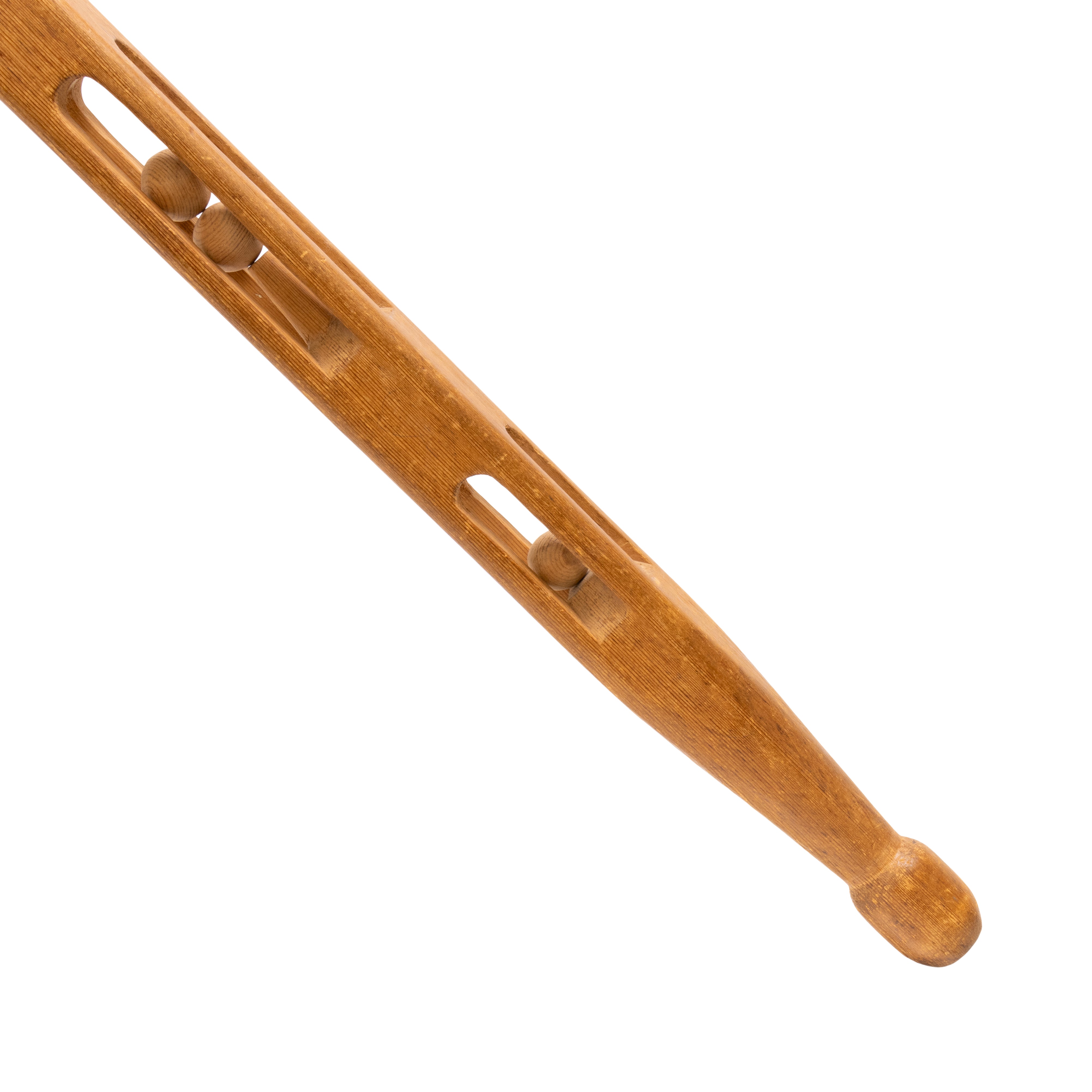 Whimsical Ball and Cage Walking Stick