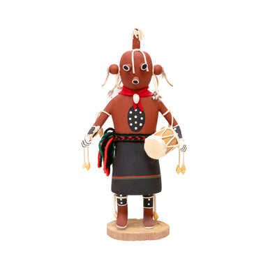 Hopi Mudhead Kachina Doll, Native, Carving, Kachina