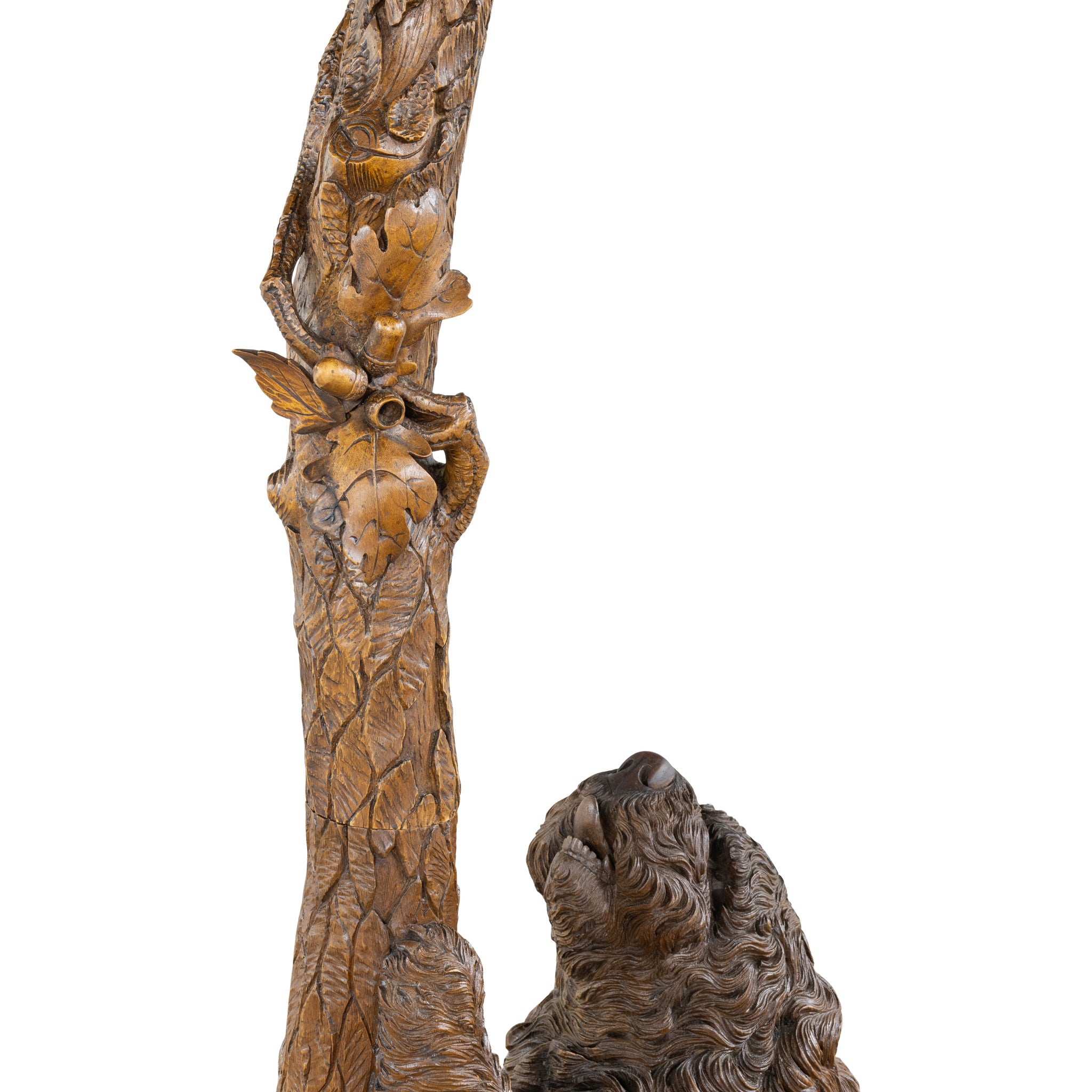 C.V Bergen Black Forest Carved Hall Tree