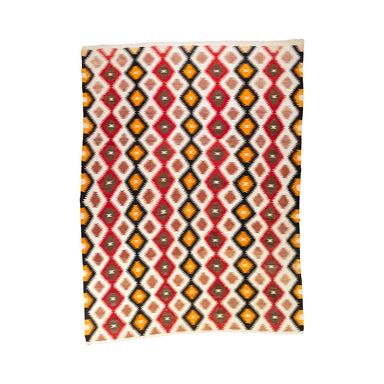Navajo Red Mesa Dazzler Area Weaving, Native, Weaving, Floor Rug