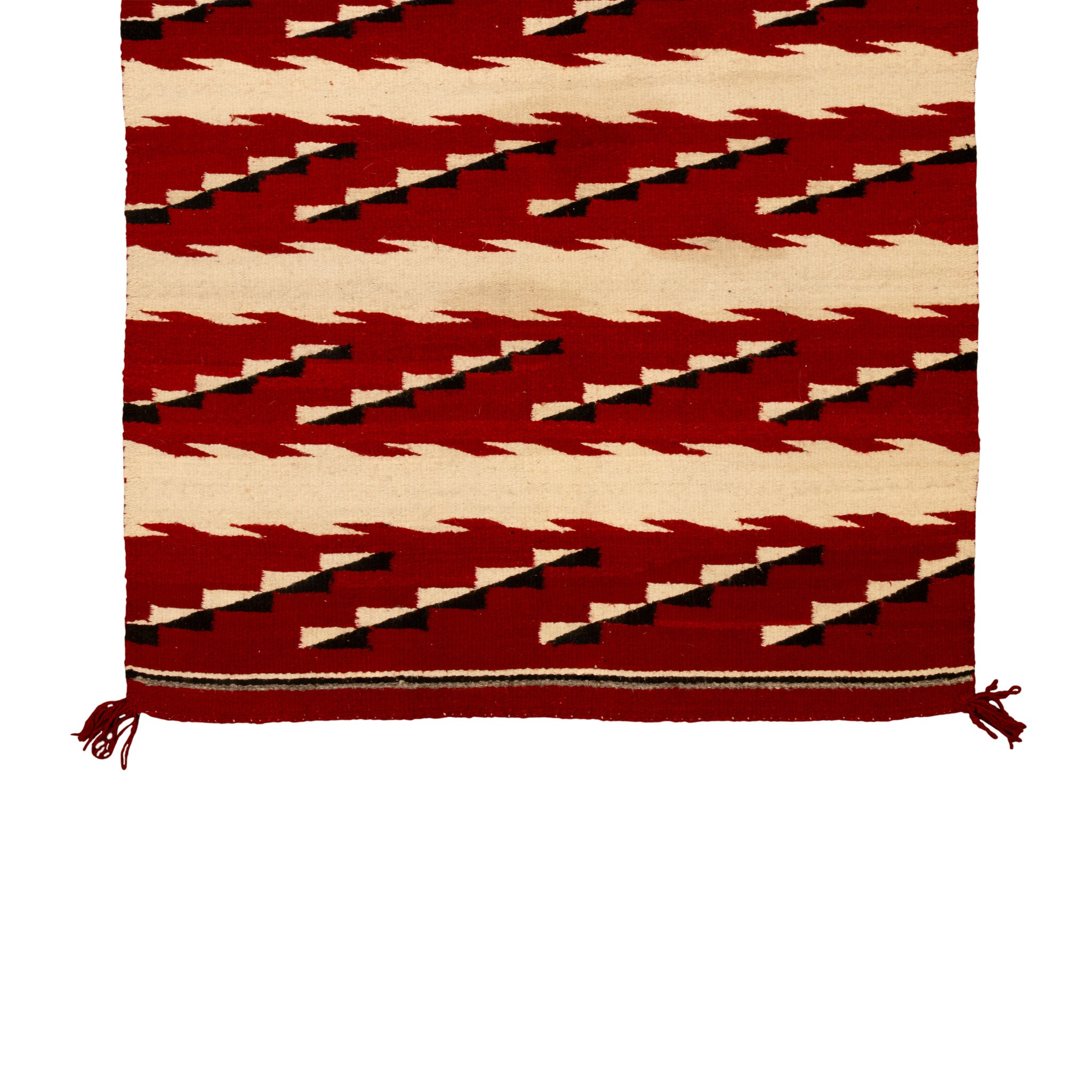 Navajo Wearing Blanket Style Weaving