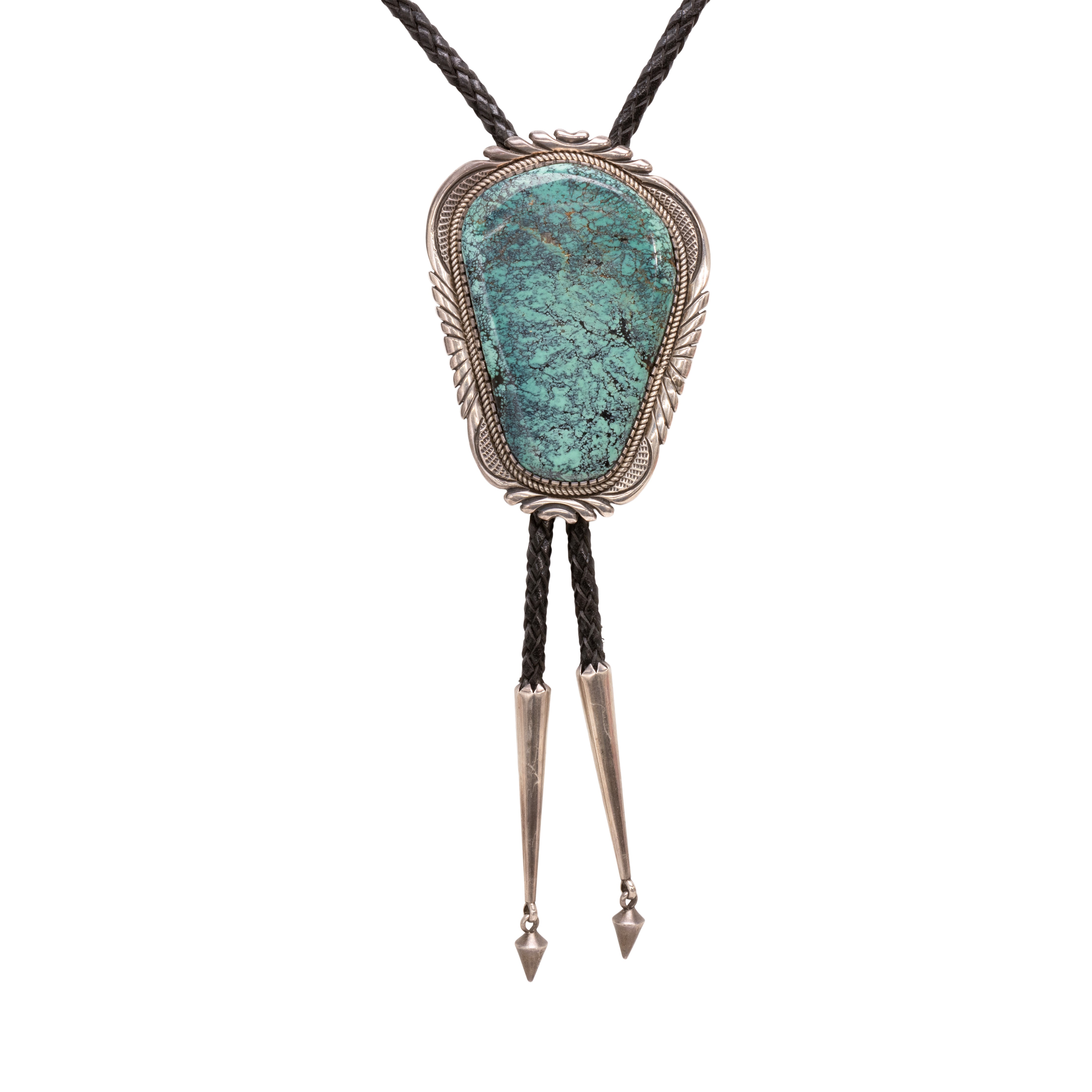 Navajo Turquoise Bolo, Jewelry, Bolo Necktie, Native
