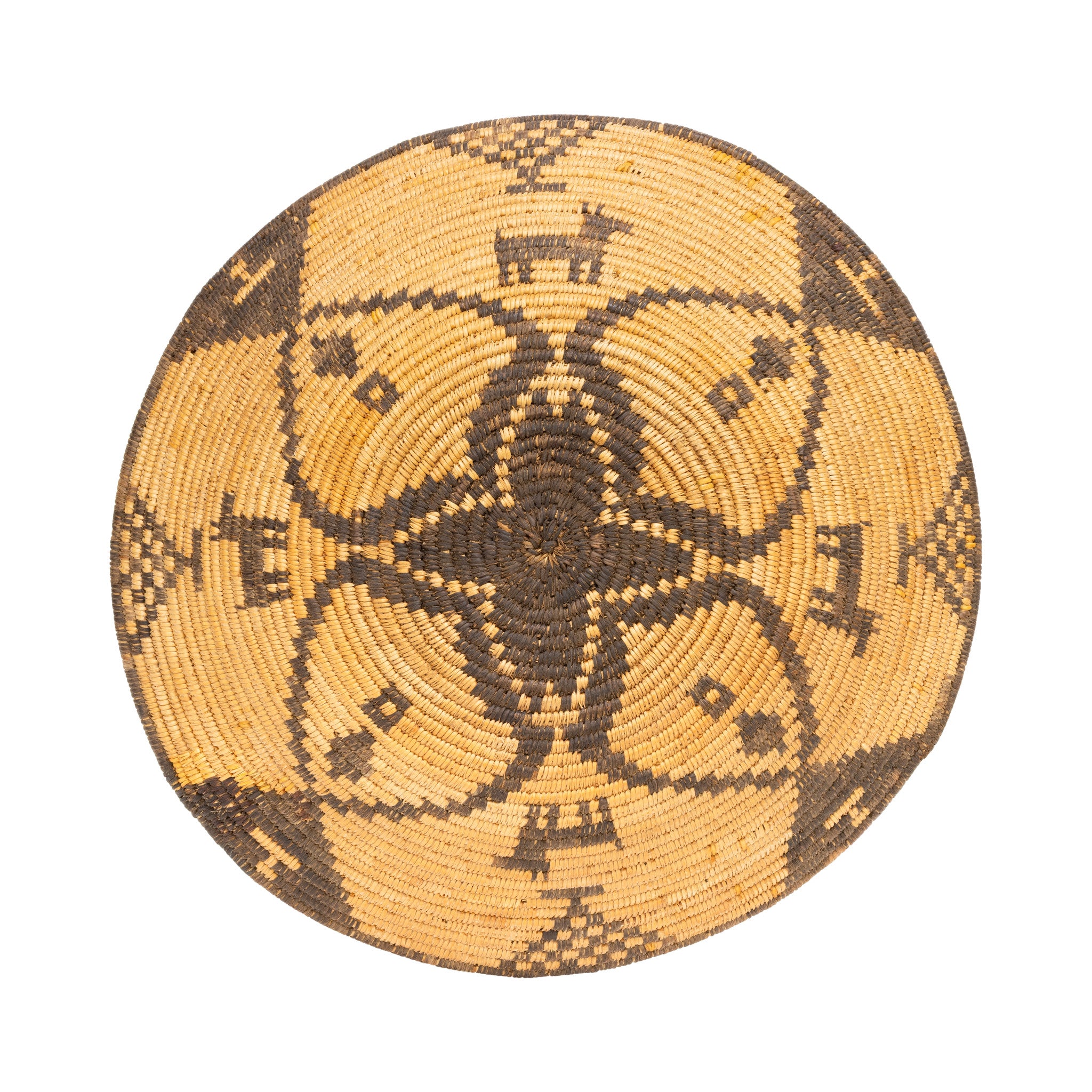 Apache Dog Pictorial Basket