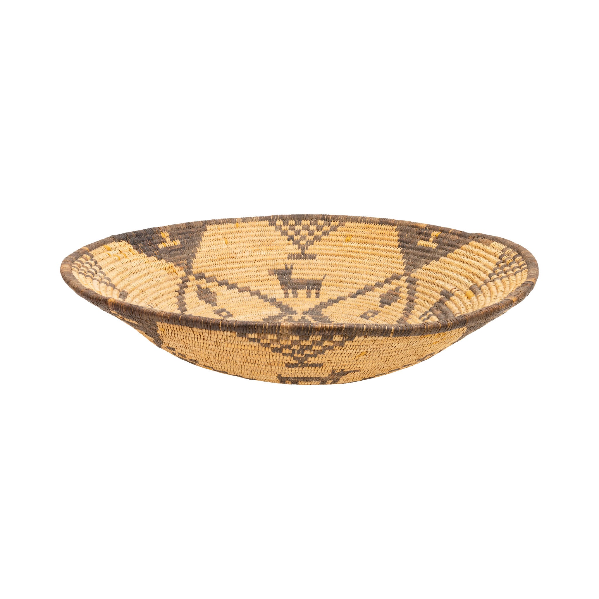 Apache Dog Pictorial Basket