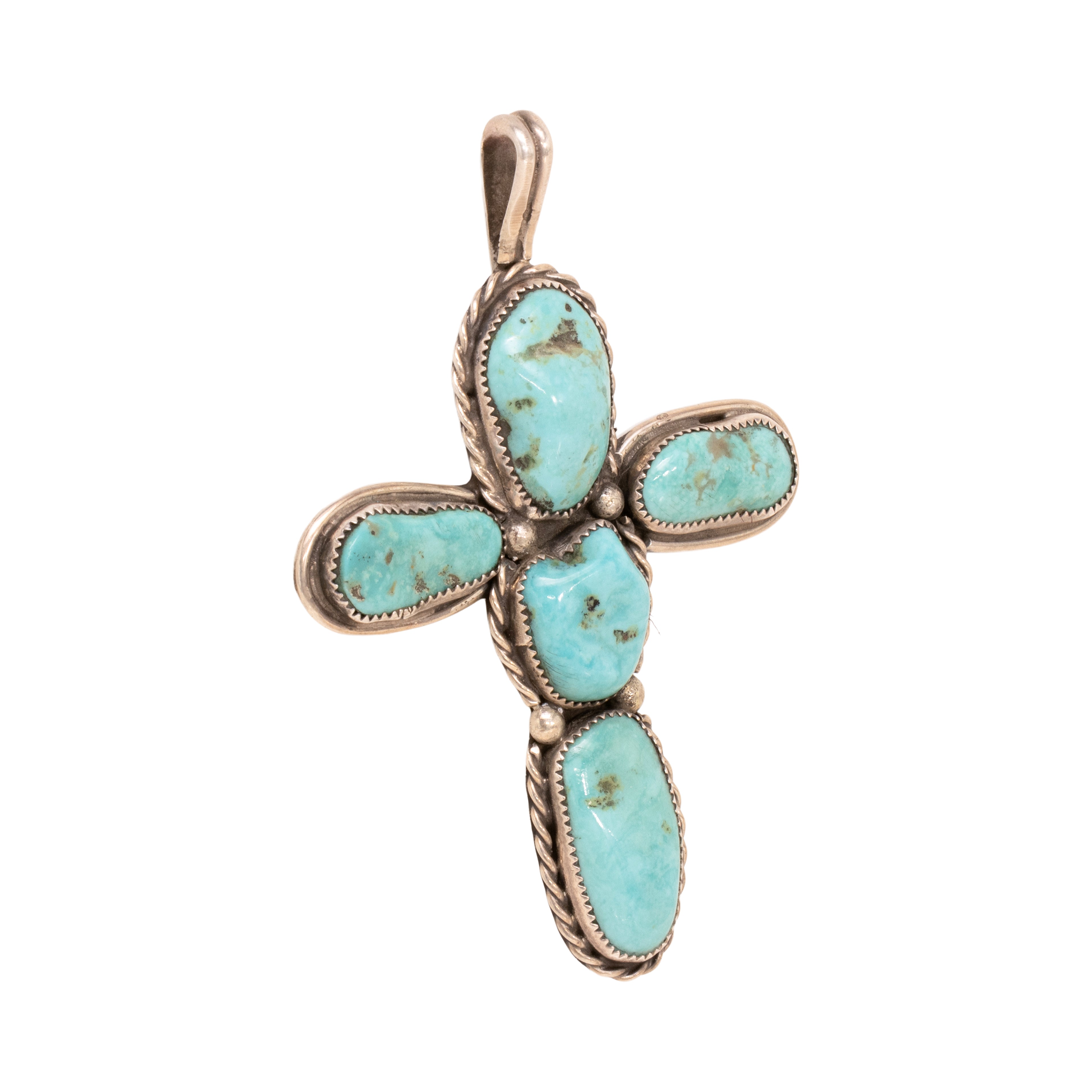 Navajo Turquoise Cross