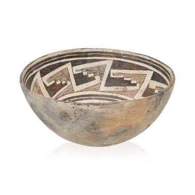 Mimbres Pottery Bowl, Native, Pottery, Prehistoric