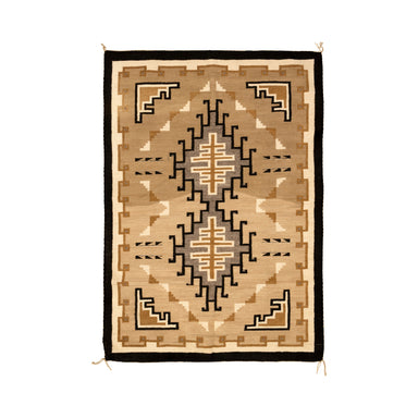 Navajo Two Grey Hills, Native, Weaving, Floor Rug