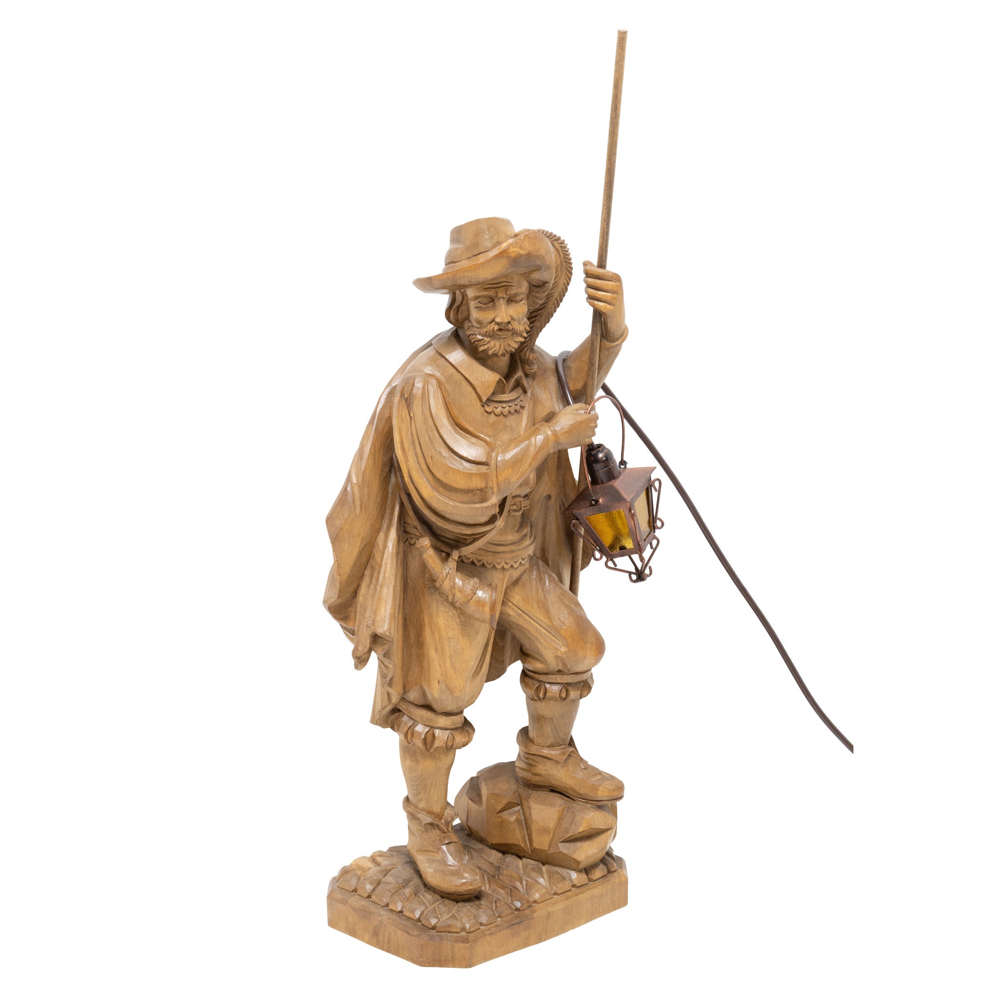 Black Forest Carved Hunter