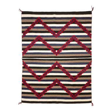 Navajo Chief Blanket Style Floor Weaving, Native, Weaving, Floor Rug