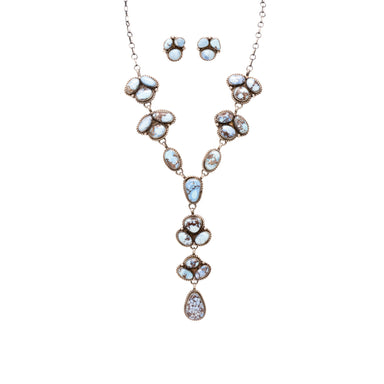 Navajo Golden Hill Turquoise Jewelry Set, Jewelry, Set, Native