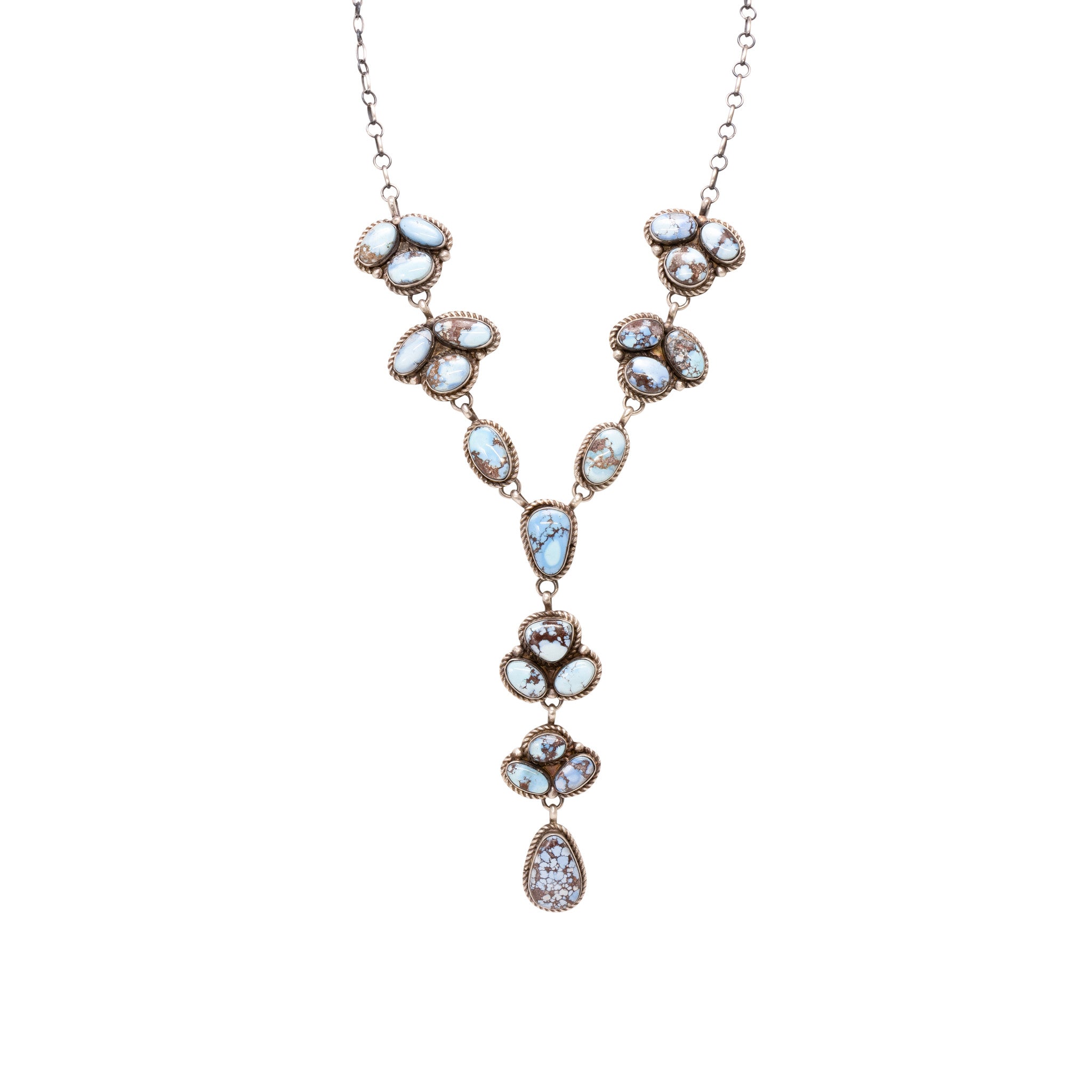 Navajo Golden Hill Turquoise Jewelry Set