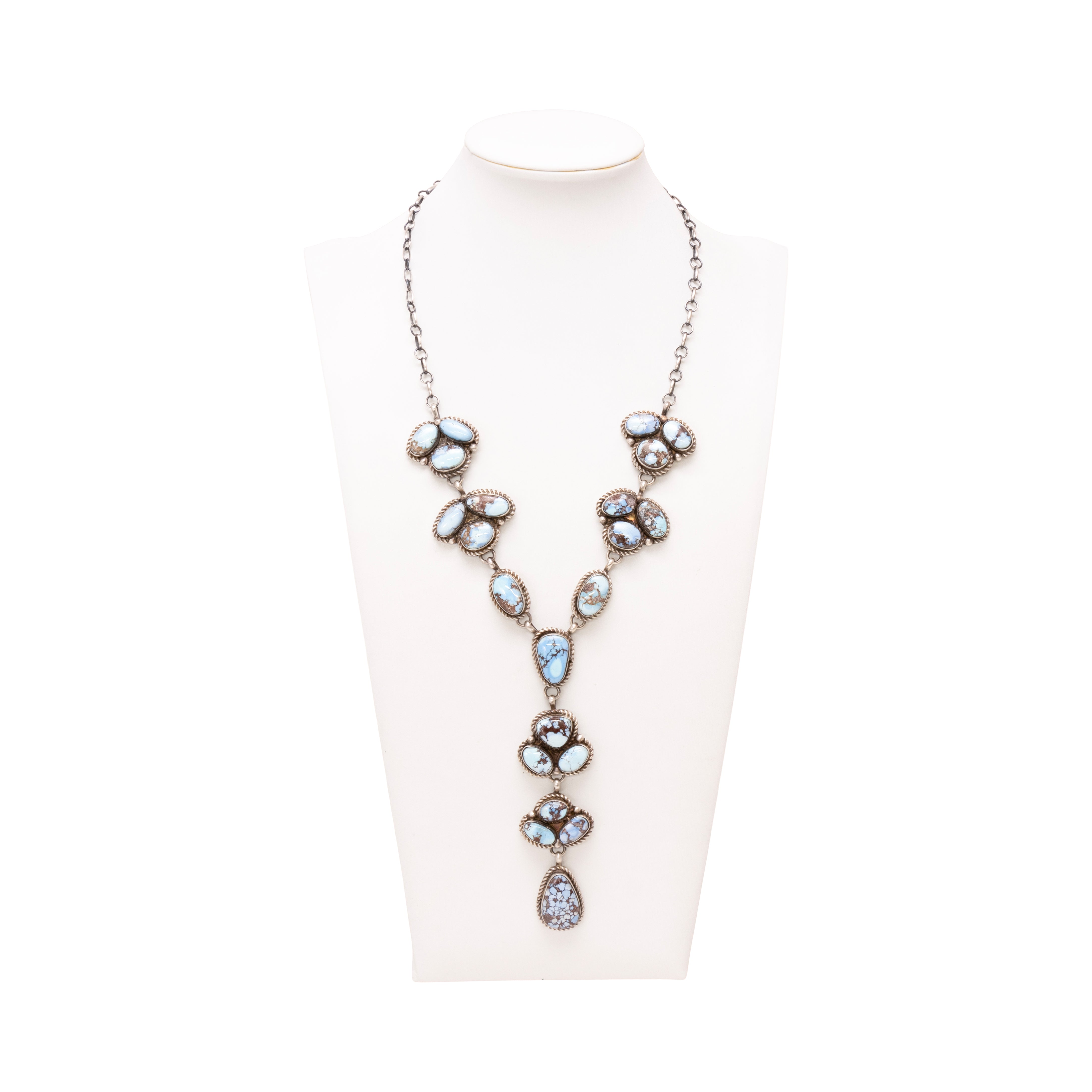 Navajo Golden Hill Turquoise Jewelry Set