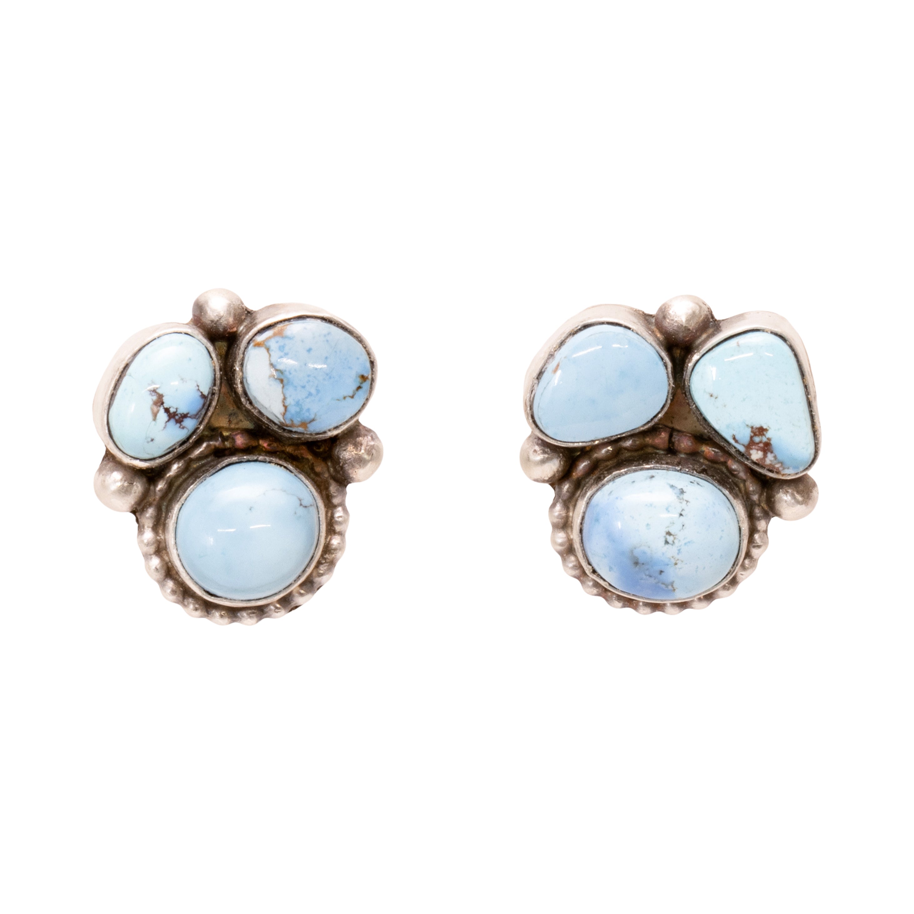 Navajo Golden Hill Turquoise Jewelry Set