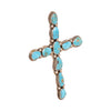 Navajo Turquoise Cross Pendant