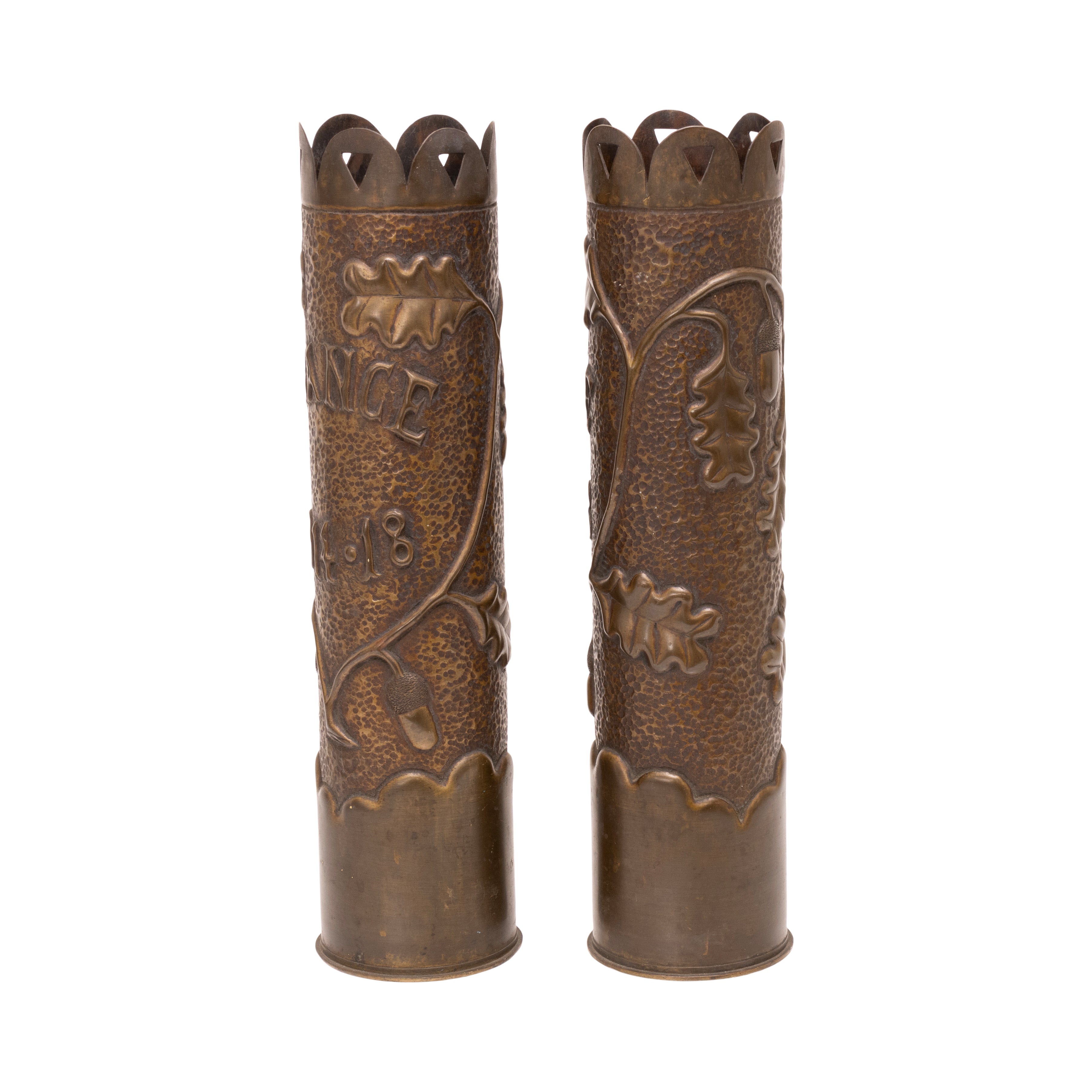 Trench Art Pair