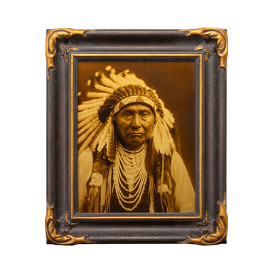"Chief Joseph" E.S. Curtis Gold Tone, Fine Art, Photography, Limited