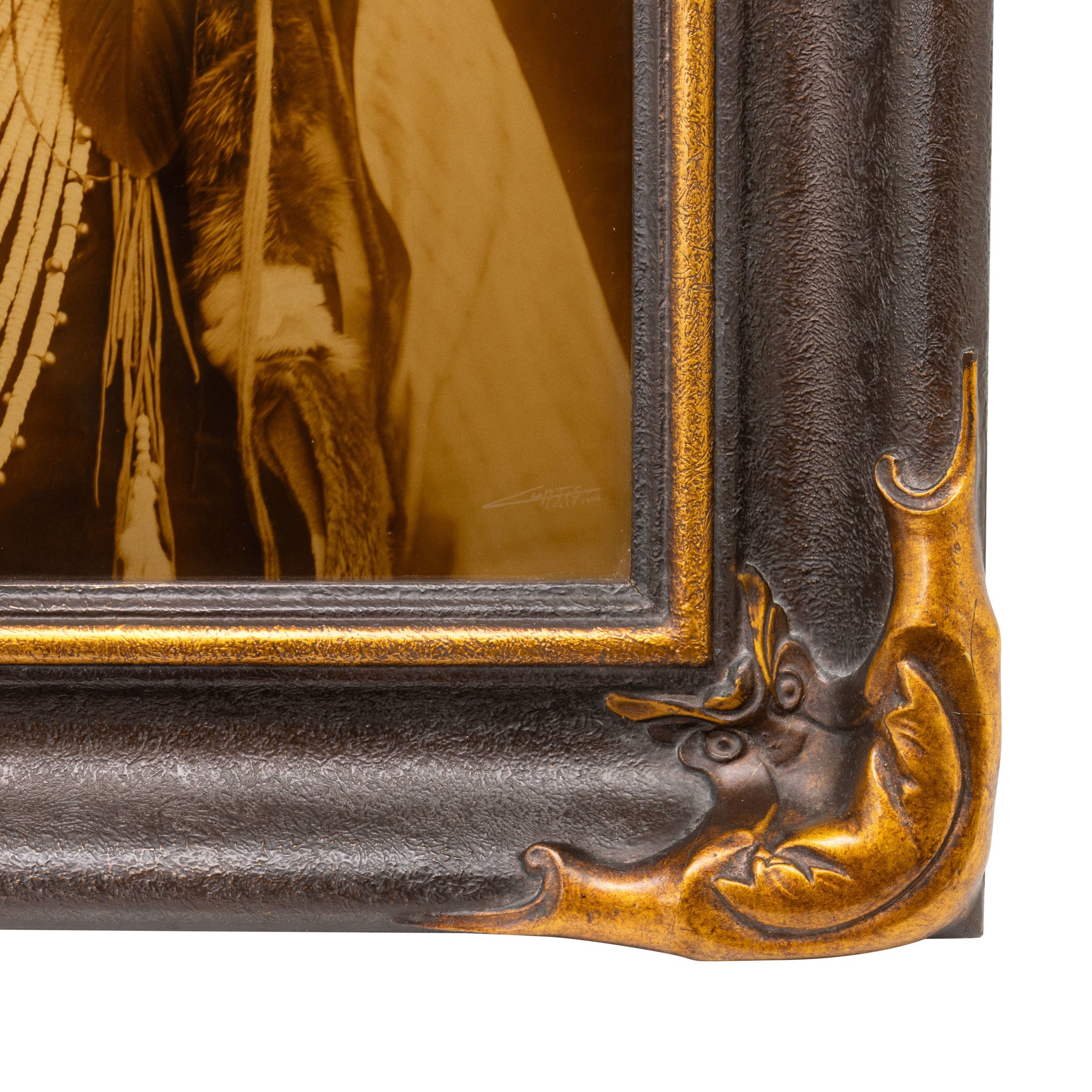 Chief Joseph by E.S. Curtis Gold Tone