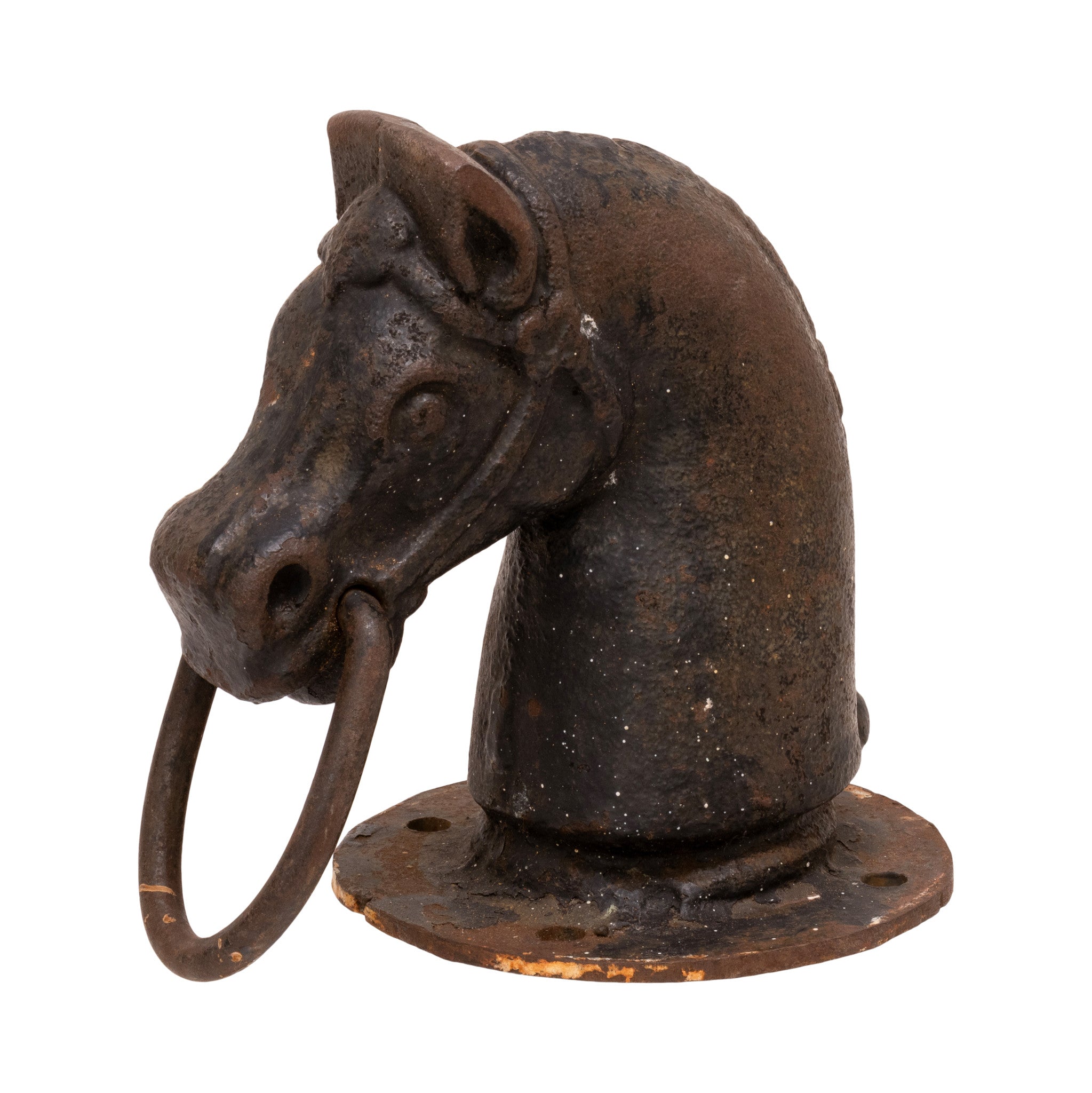 Horse Head Hitching Post