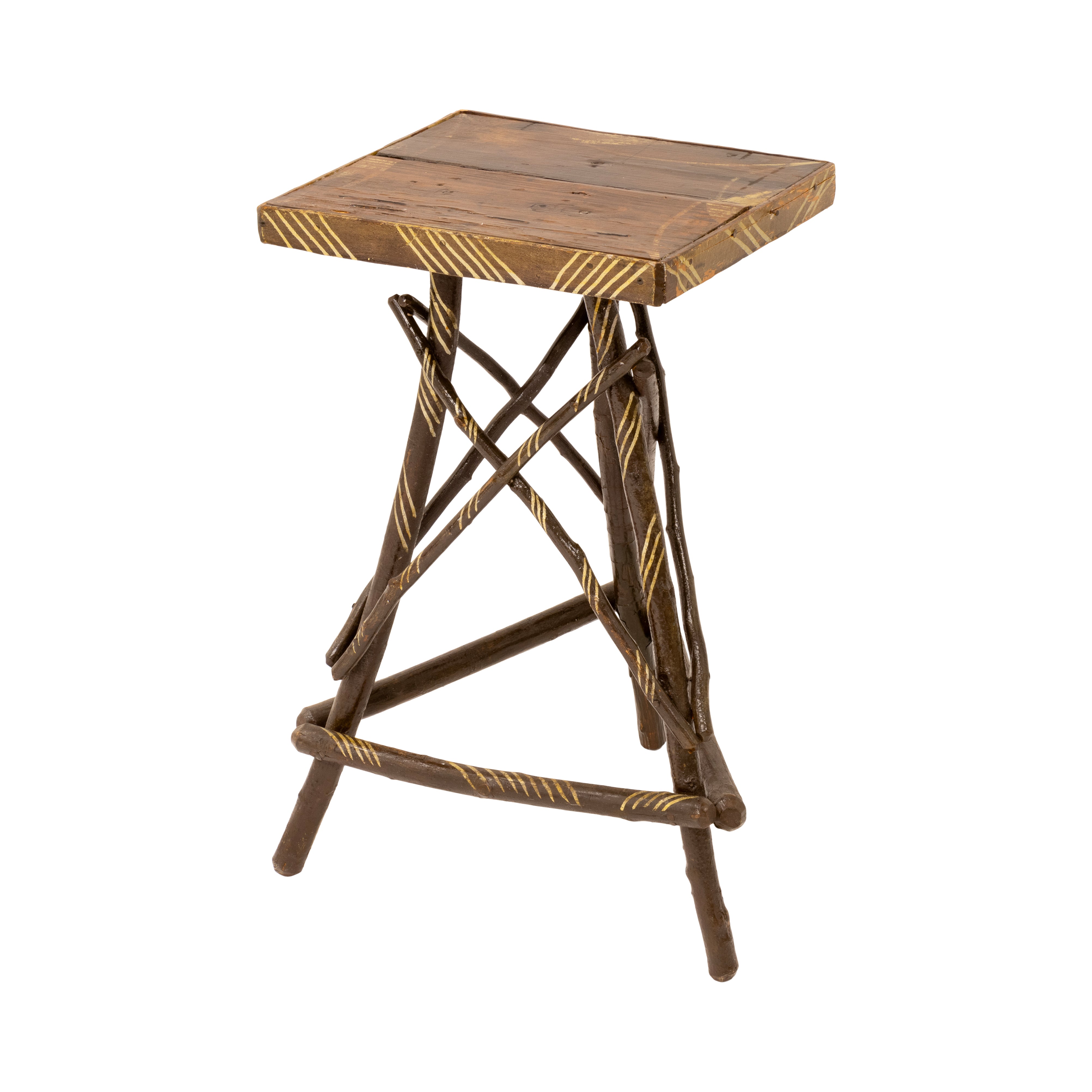 Adirondack Side Table/Plant Stand