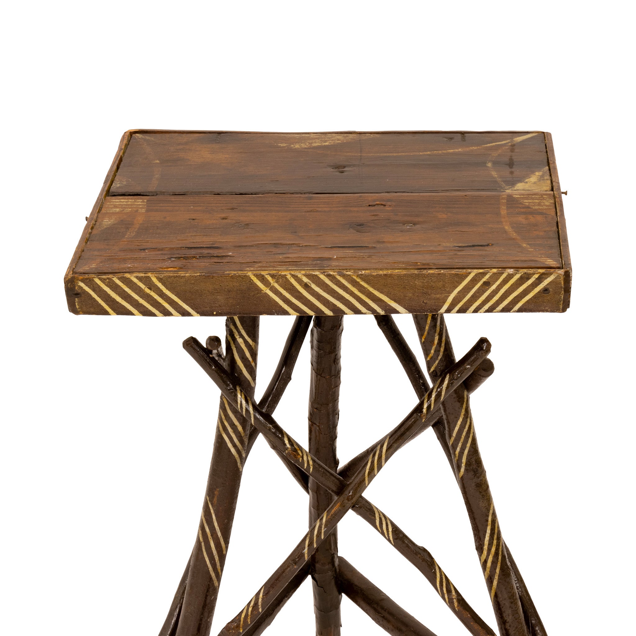 Adirondack Side Table/Plant Stand