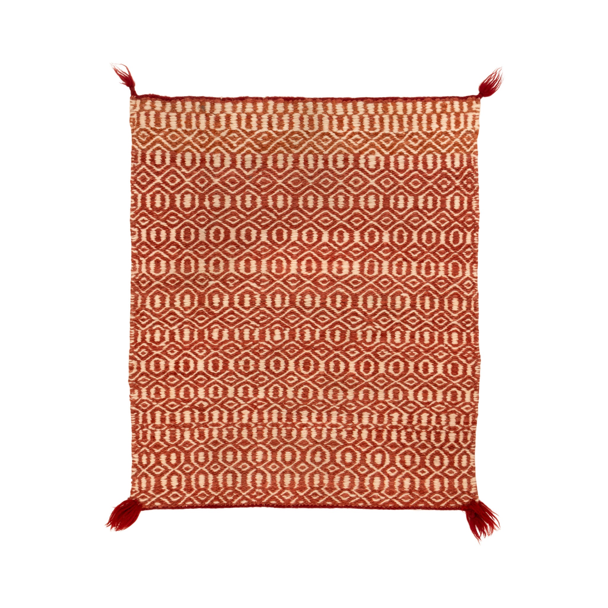 Navajo Twill Single Saddle Blanket, Native, Weaving, Single Saddle Blanket