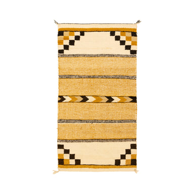 Navajo Twill Double Saddle Blanket, Native, Weaving, Double Saddle Blanket