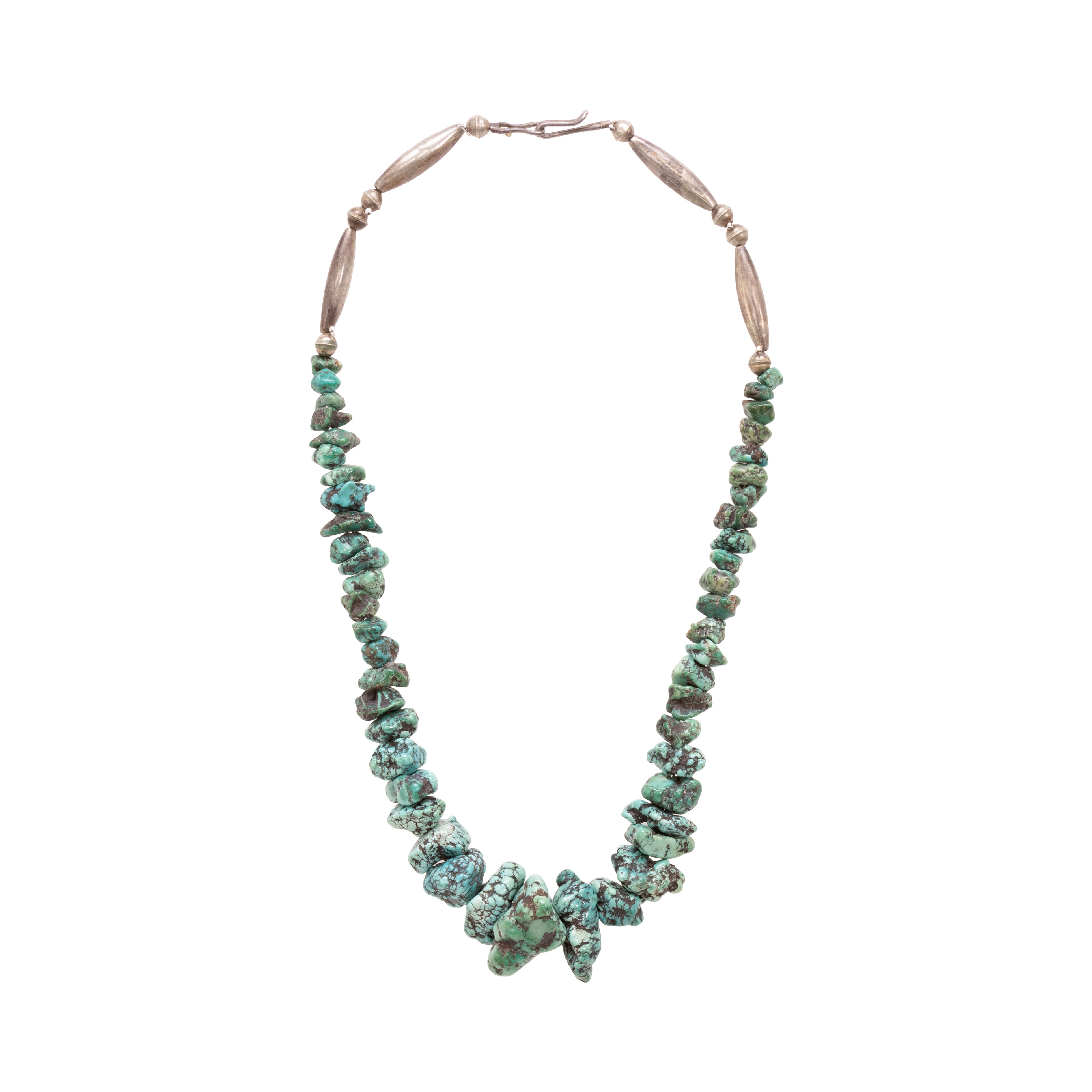 Turquoise Beaded Necklace, Jewelry, Necklace, Native