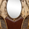 Adirondack Mirrored Hall Bench