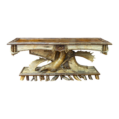 Rustic Adirondack Table, Furnishings, Furniture, Table