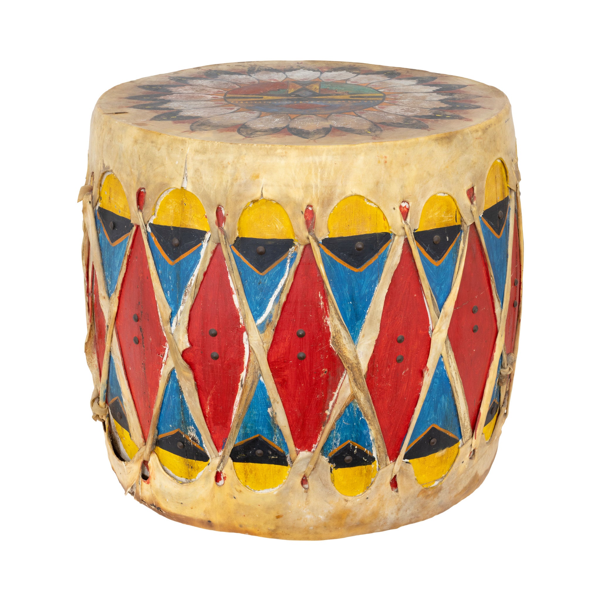 Pueblo Drum, Native, Music Instrument, Drum