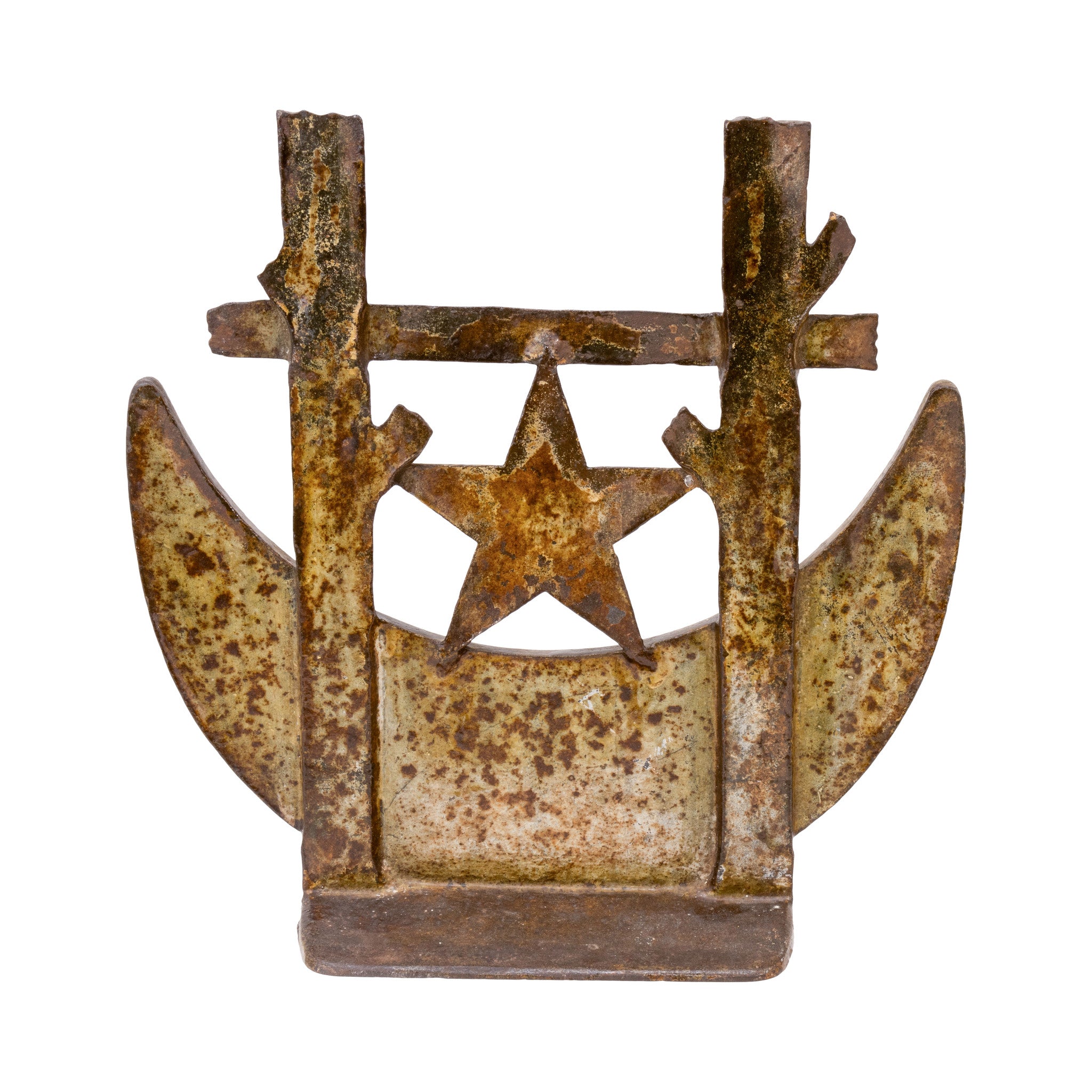 Texas Centennial Cast Iron Boot Scraper